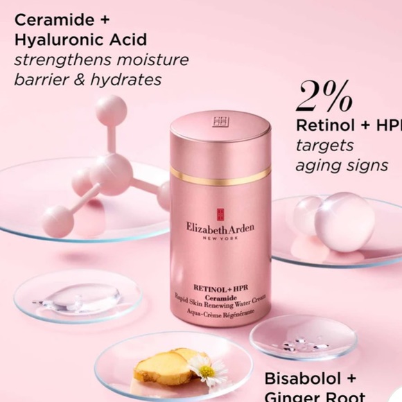 NWT Elizabeth Arden RETINOL + HPR CERAMIDE RAPID SKIN-RENEWING WATER CREAM - Picture 7 of 9